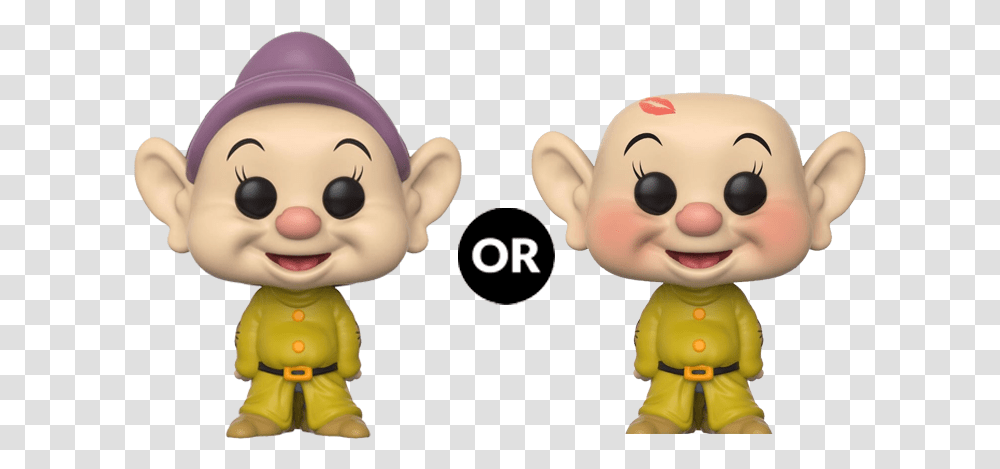 Snow White And The Seven Dwarfs Funko Pop, Toy, Doll, Person, Head Transparent Png