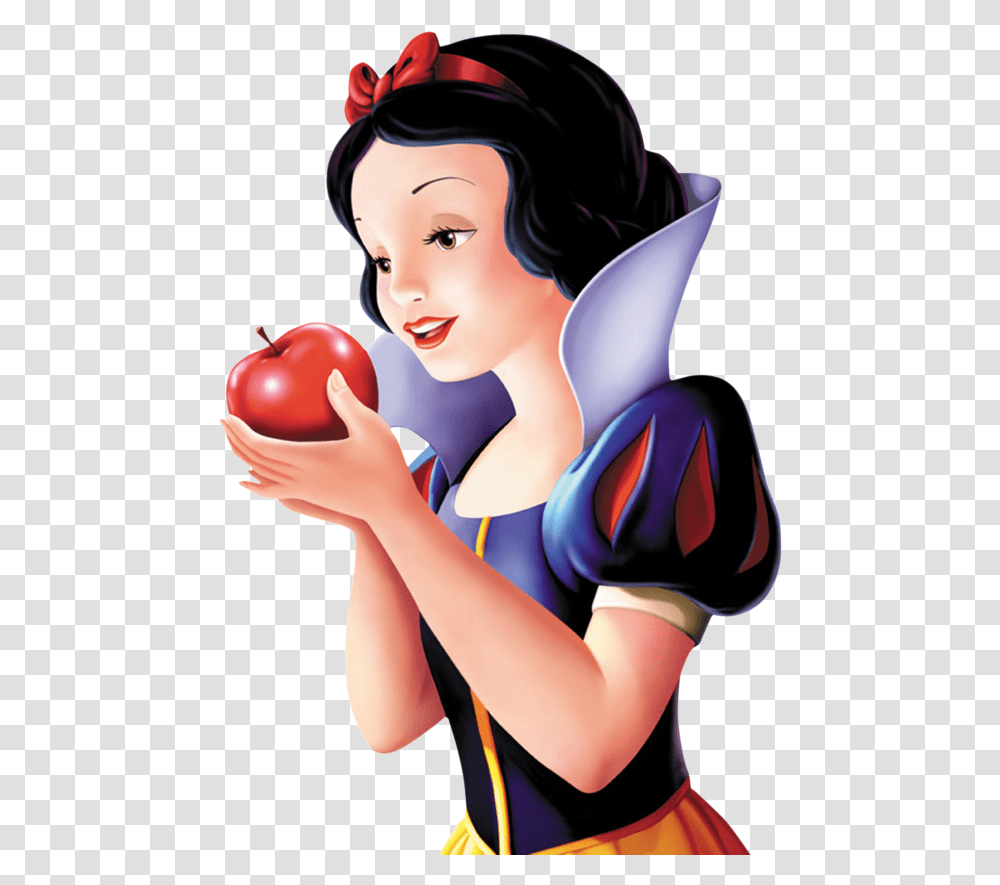 Snow White And The Seven Dwarfs Queen Snow White Apple, Person, Face, Plant, Female Transparent Png