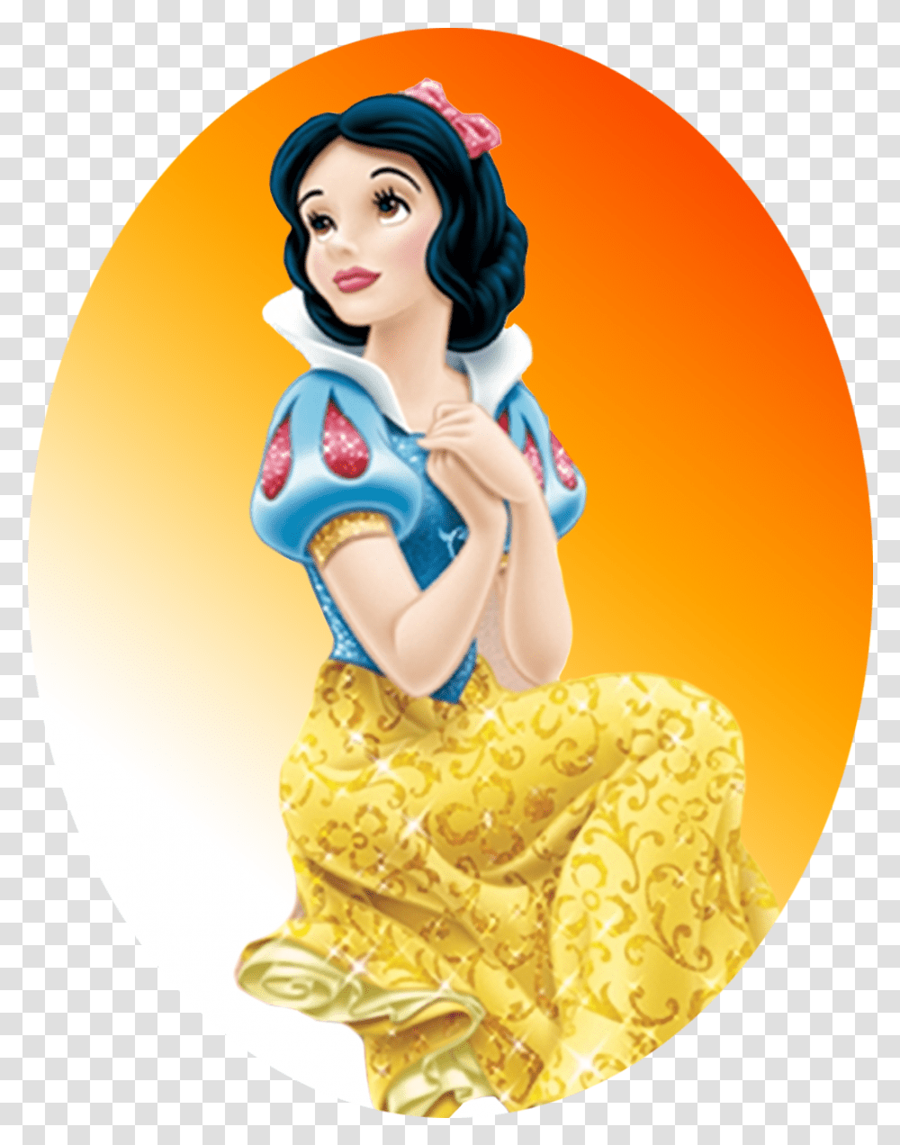 Snow White And The Seven Dwarfs Snow White Disney Princess Background, Costume, Leisure Activities, Person, Art Transparent Png