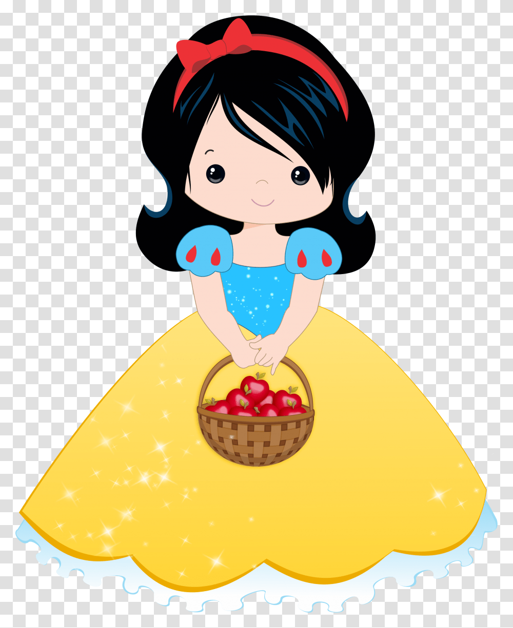 Snow White At Getdrawings Branca De Neve Desenho, Cake, Dessert, Food, Meal Transparent Png