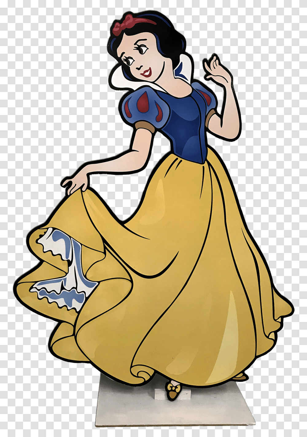 Snow White Cartoon, Clothing, Text, Evening Dress, Robe Transparent Png