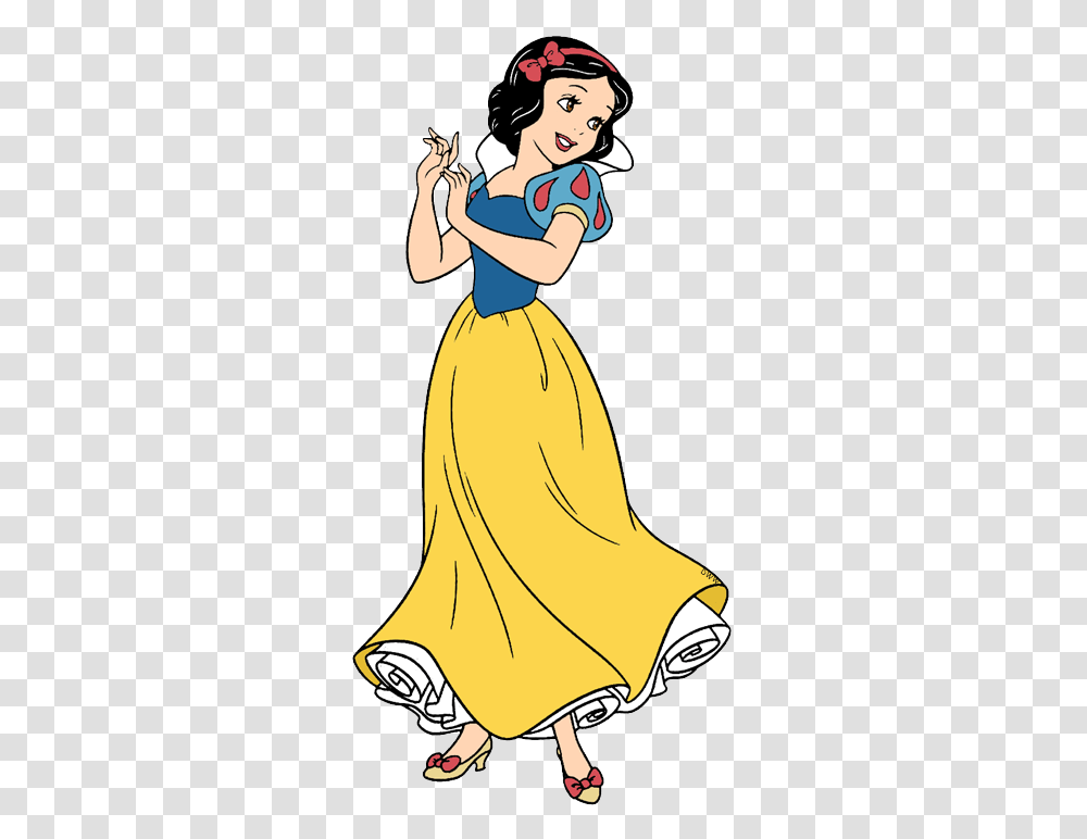 Snow White Clip Art Disney Clip Art Galore, Apparel, Dress, Female Transparent Png