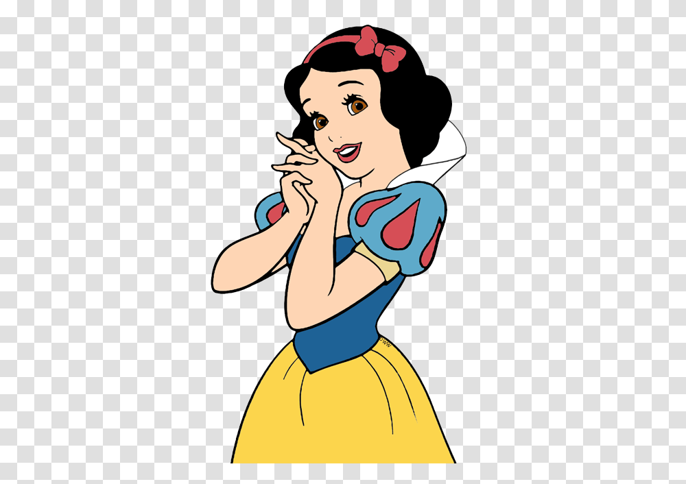 Snow White Clip Art Disney Clip Art Galore, Female, Girl, Smelling Transparent Png