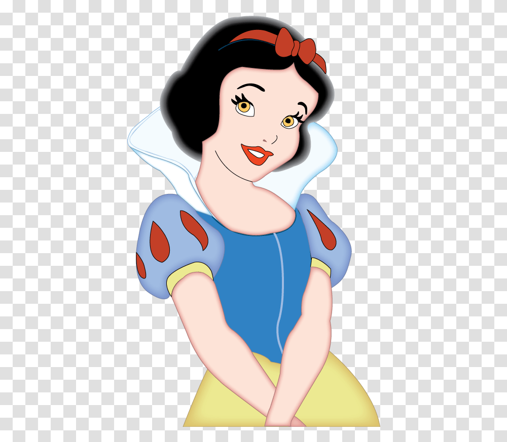Snow White Drawn In Illustrator Cartoon, Person, Arm, Shoulder Transparent Png