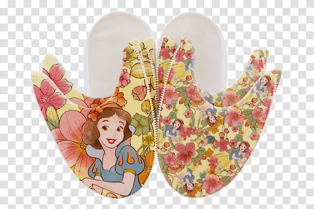 Snow White Floral Mix N Match Zlipperz SetClass Earrings, Furniture, Cradle, Person, Human Transparent Png