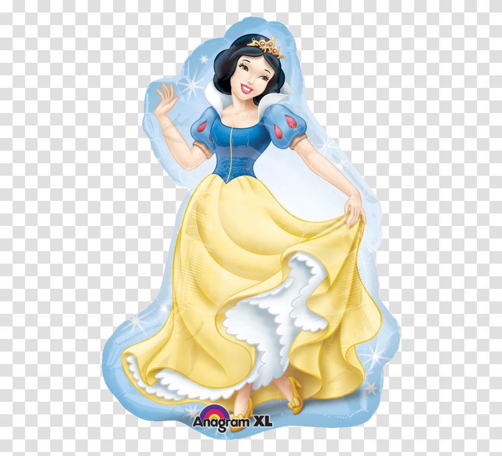 Snow White Foil Balloon, Figurine, Person Transparent Png