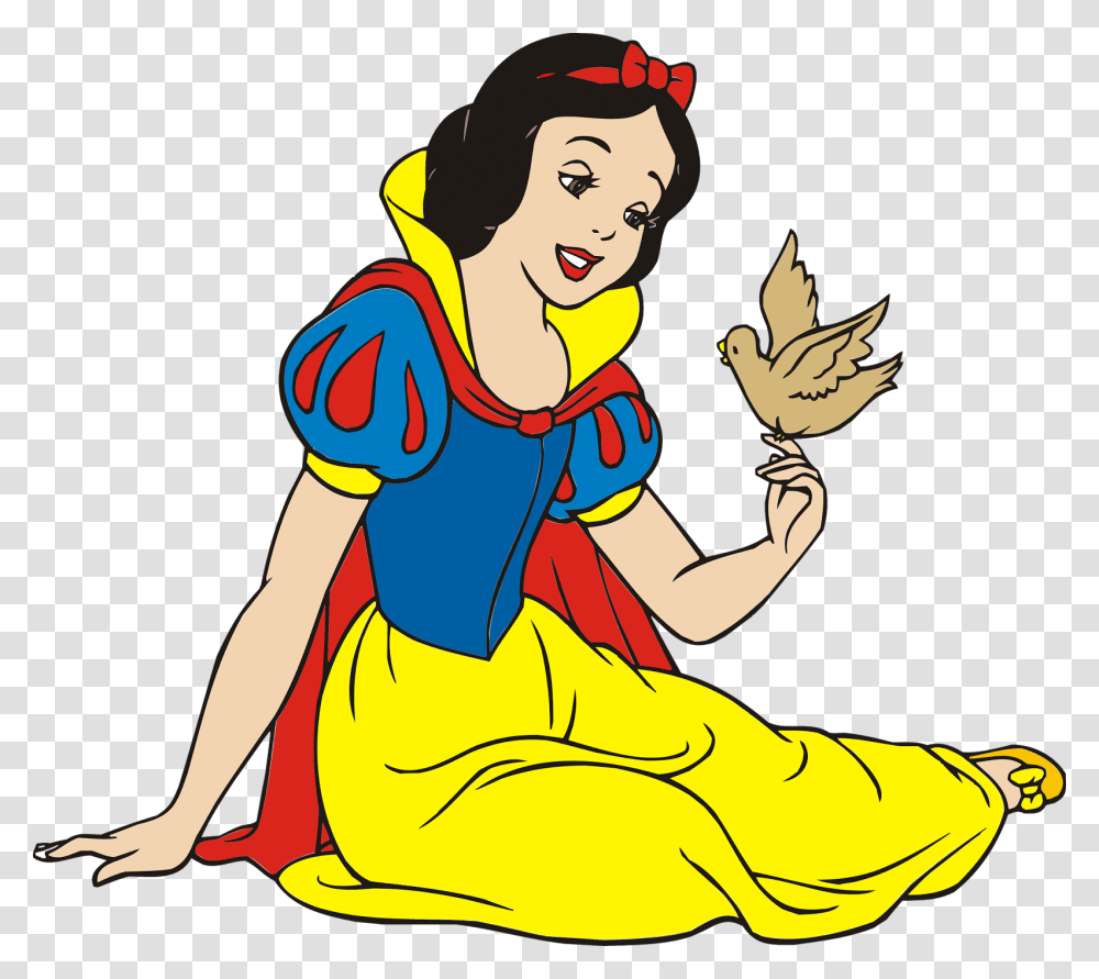 Snow White Free Vector, Worship, Person, Human Transparent Png