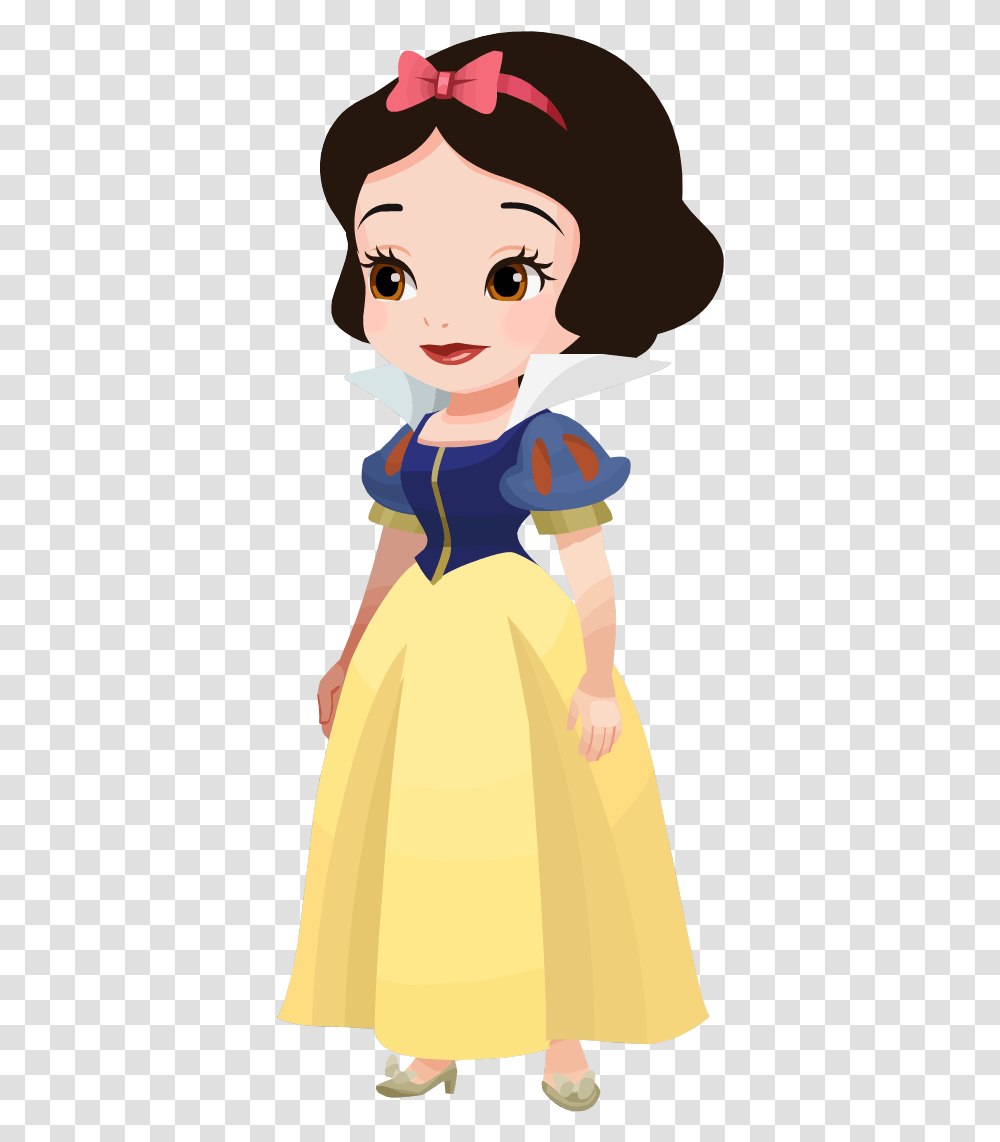 Snow White Hd Snow White Kingdom Hearts, Person, Female, Doll, Toy Transparent Png