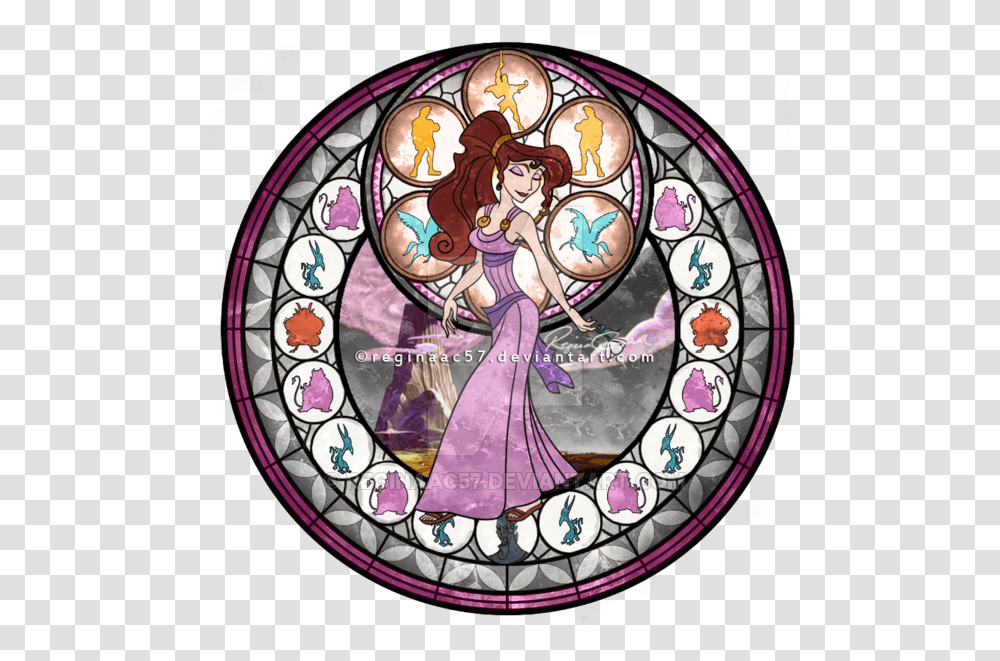 Snow White Heart Kingdom Hearts, Stained Glass, Clock Tower, Architecture, Building Transparent Png