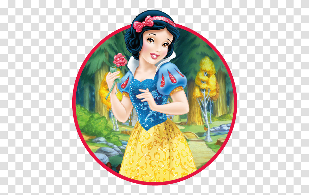 Snow White Holding Rose, Person, Leisure Activities, Toy Transparent Png