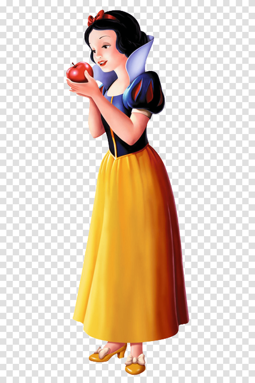Snow White Images All Snow White With Apple, Clothing, Evening Dress, Robe, Gown Transparent Png