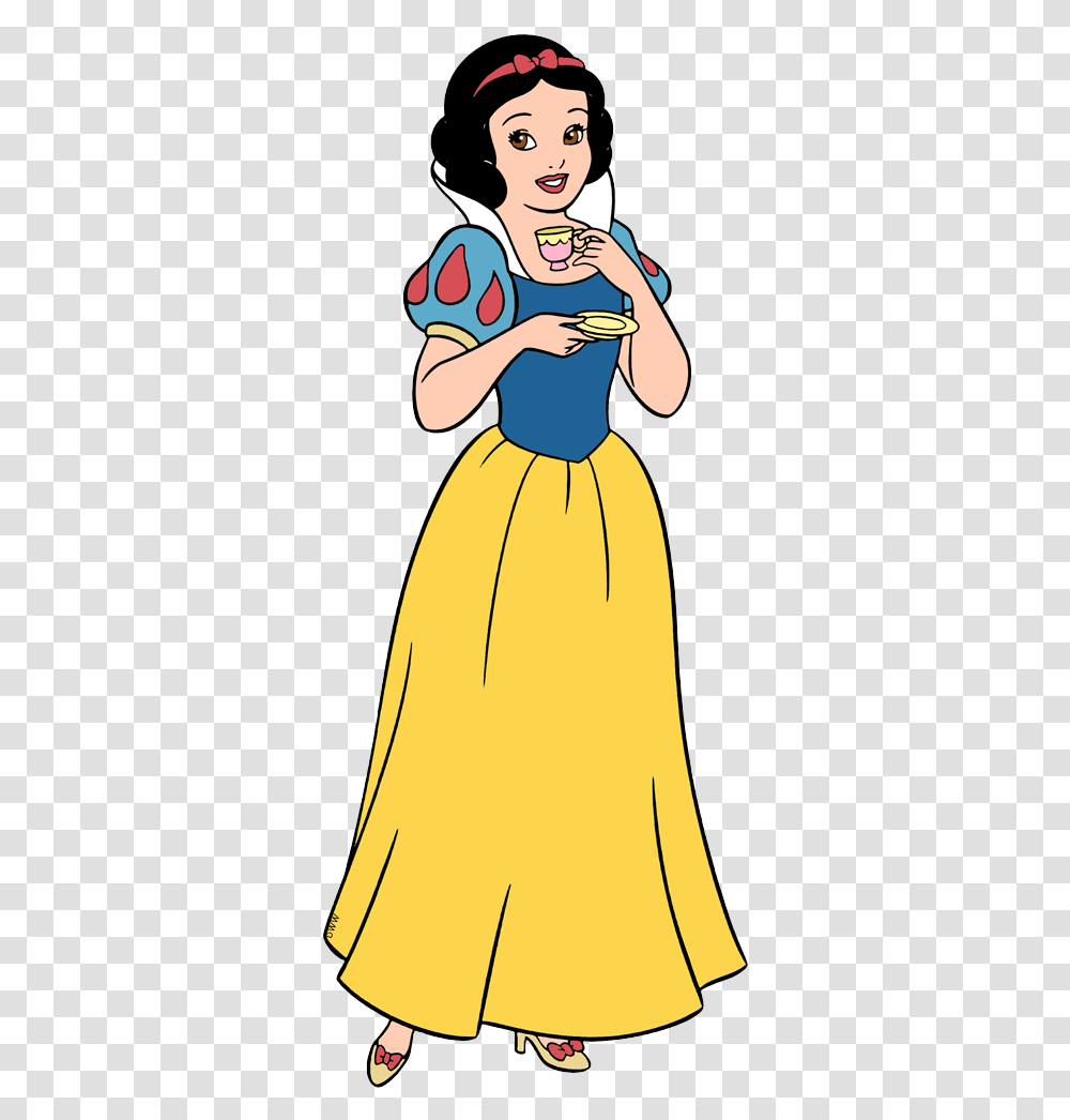 Snow White With Apple, Dress, Female, Person Transparent Png