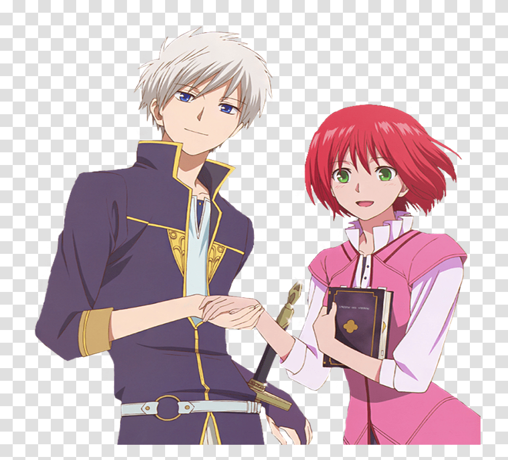 Snow White With The Red Hair Zen X Shirayuki, Person, Human, Comics, Book Transparent Png