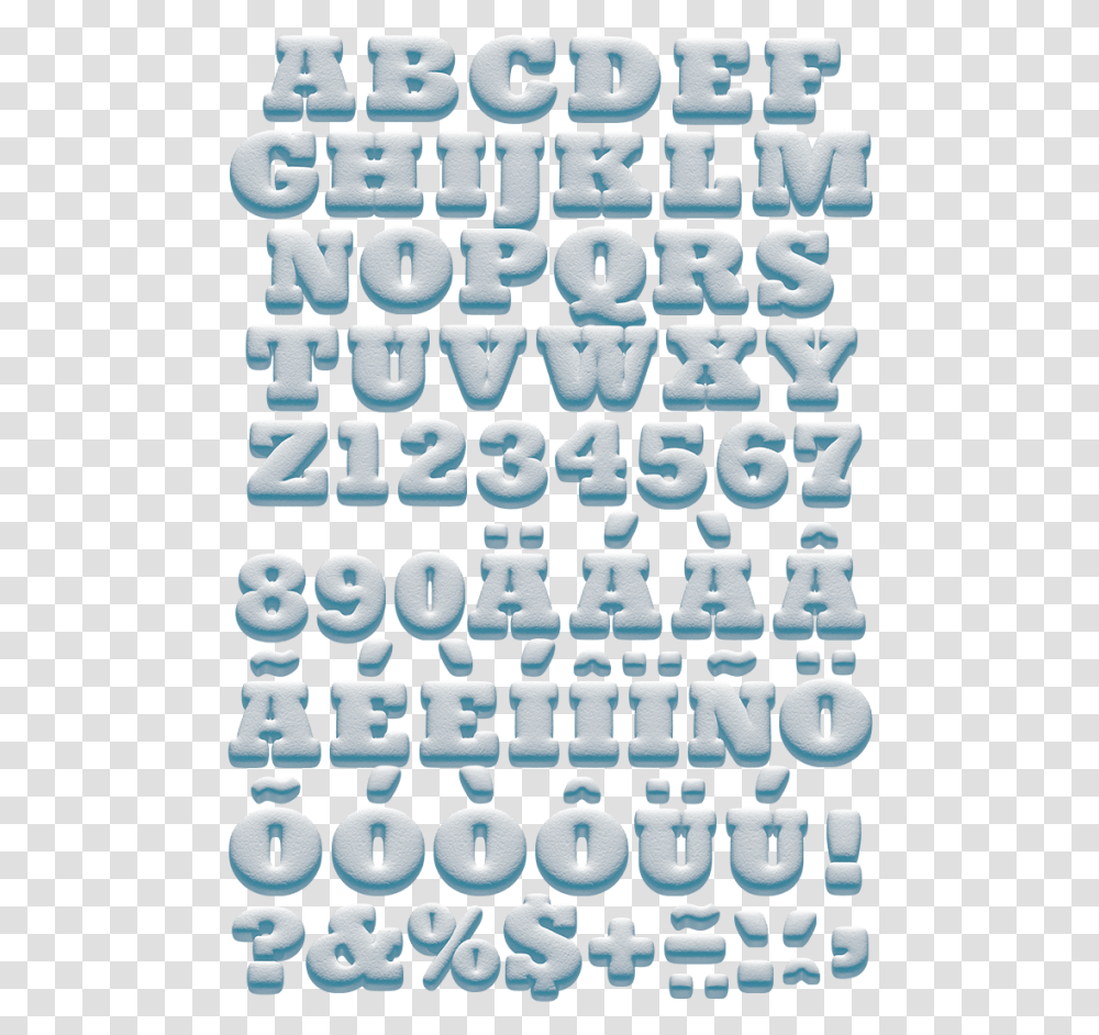 Snowball White Font Monochrome, Rug, Alphabet, Word Transparent Png