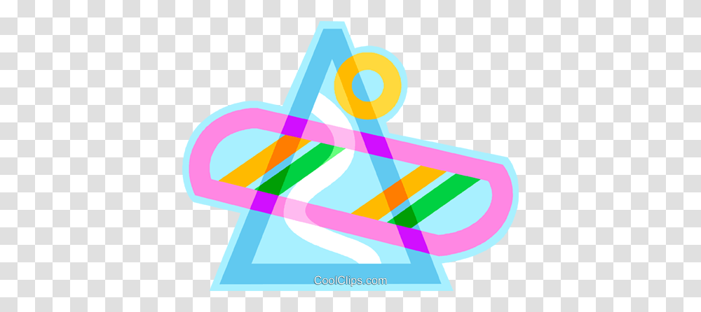 Snowboard With Ski Hill Design Royalty Free Vector Clip Art, Triangle Transparent Png