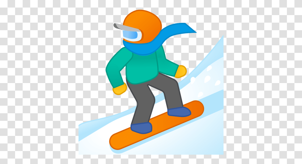 Snowboarder Emoji Meaning, Toy, Nature, Outdoors, Snowboarding Transparent Png