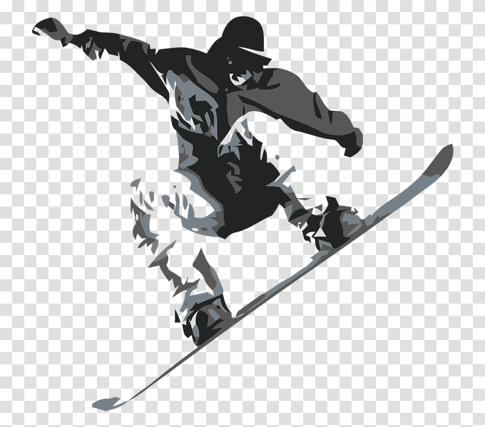 Snowboarder, Person, Human, Outdoors, Nature Transparent Png
