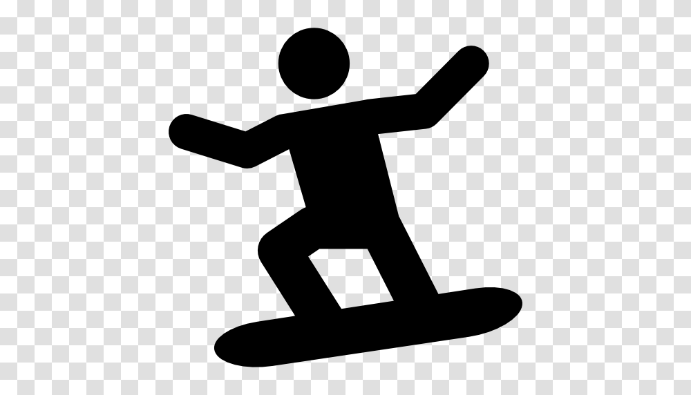 Snowboarding Clipart Snowboard, Silhouette, Person, Human, Kneeling Transparent Png