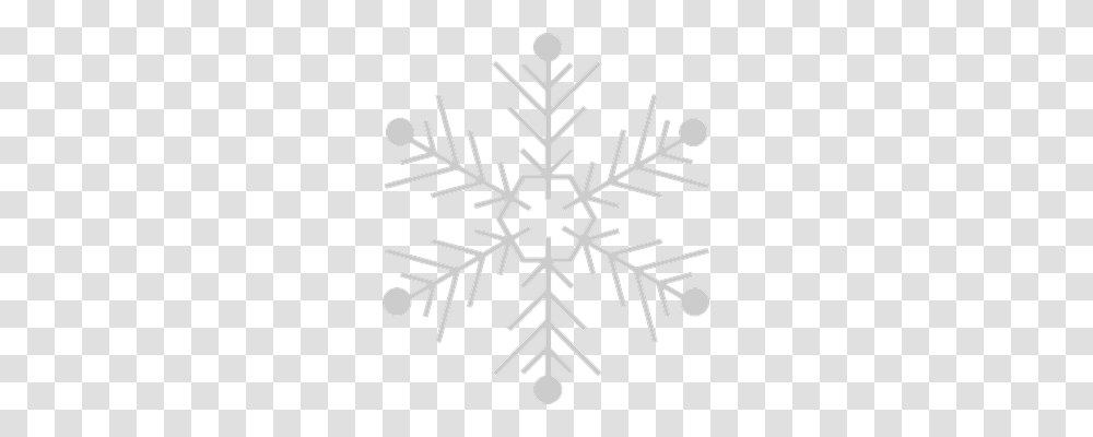 Snowflake Nature, Cross Transparent Png