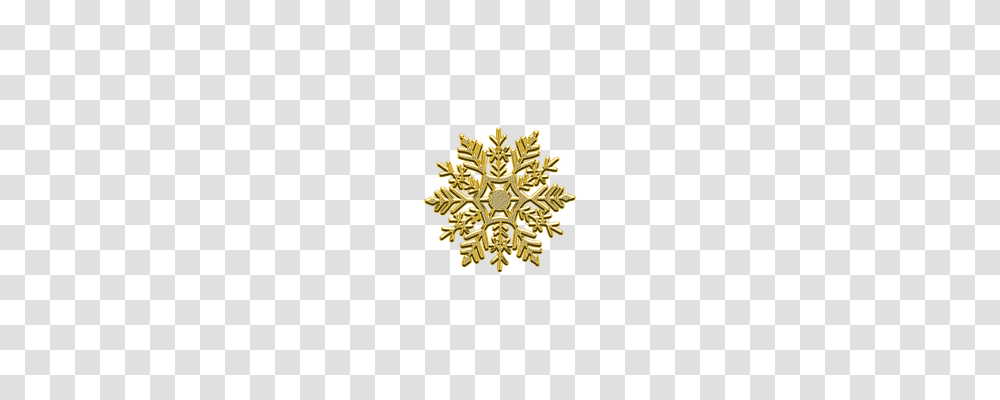 Snowflake Gold, Brooch, Jewelry, Accessories Transparent Png