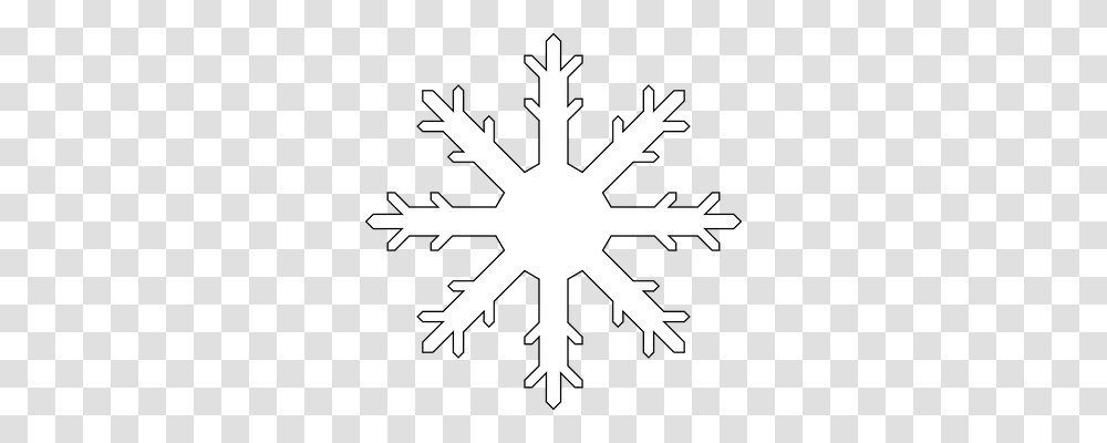 Snowflake Holiday, Cross Transparent Png