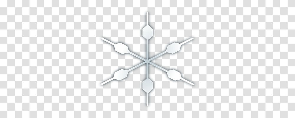 Snowflake Cross Transparent Png