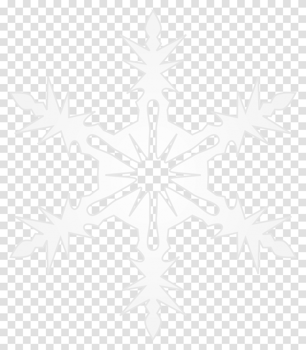 Snowflake 9 Clipart Freeuse Shuriken Cartoon Christmas Day, Cross, Symbol, Stencil Transparent Png