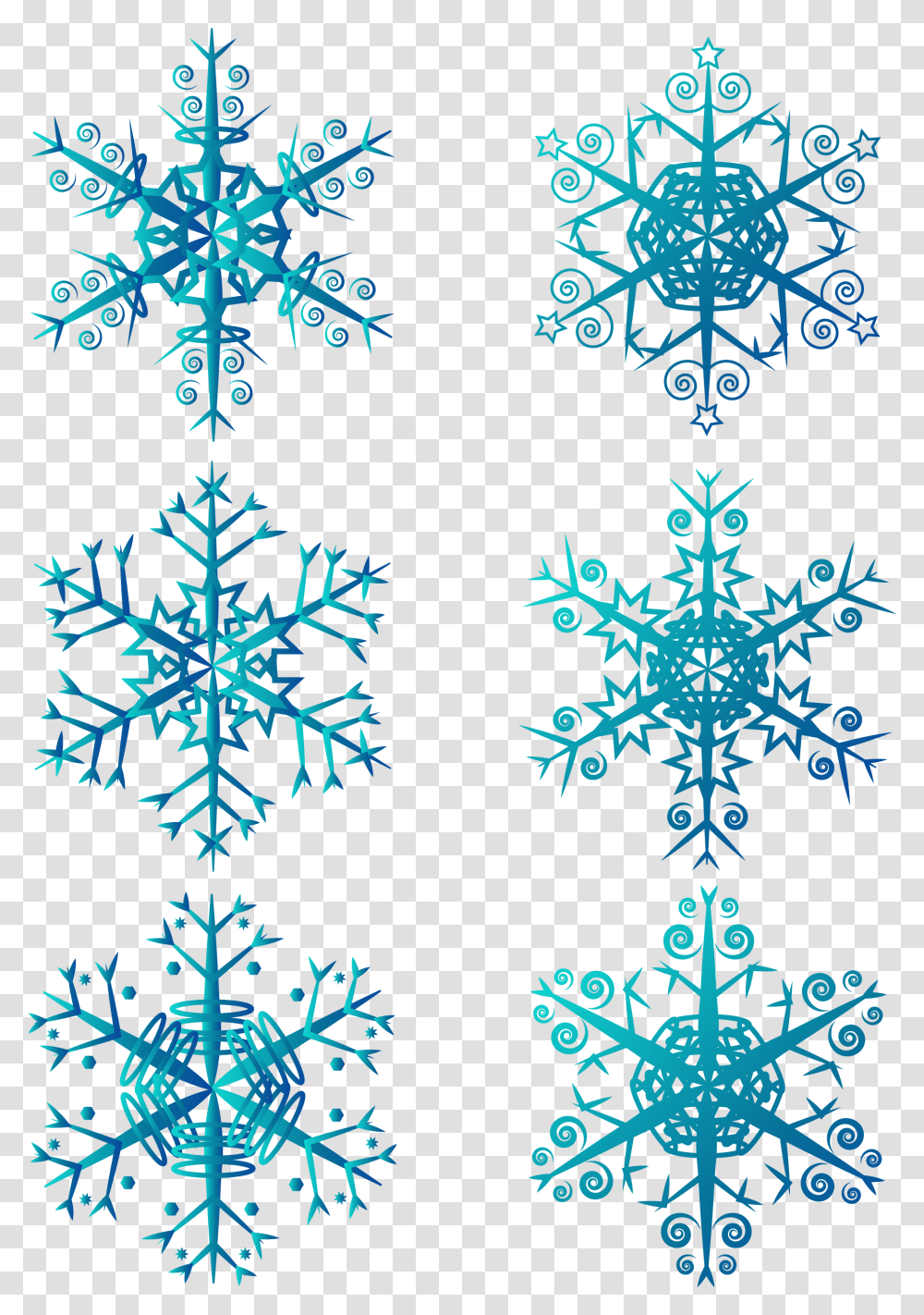 Snowflake Banner Clipart Flocos De Neve, Pattern, Poster, Advertisement Transparent Png