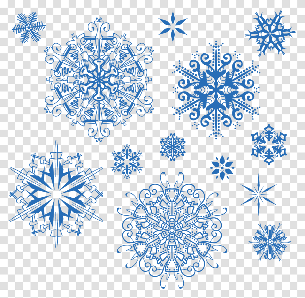 Snowflake Blue Pattern, Rug Transparent Png