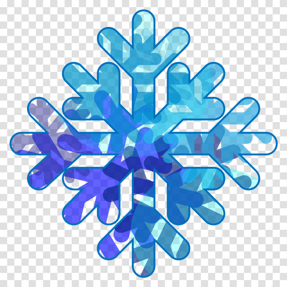 Snowflake Blue Snow Portable Network Graphics, Crystal Transparent Png