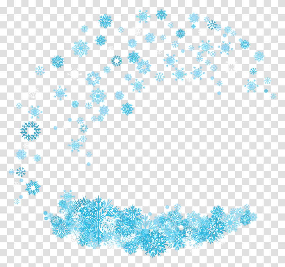 Snowflake Border Transparent Png