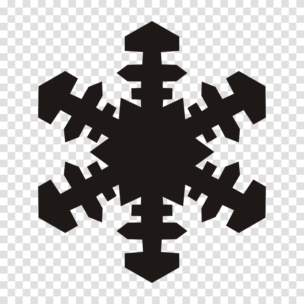 Snowflake Clip Art, Cross, Stencil Transparent Png