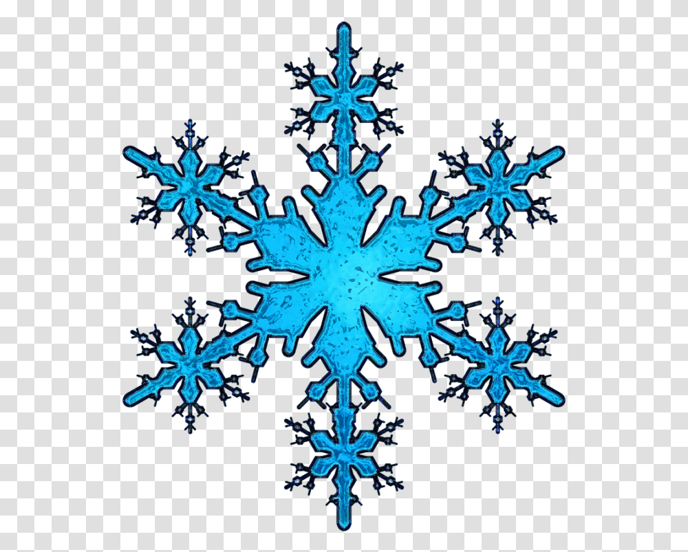 Snowflake Clipart Black And White, Cross, Pattern, Crystal Transparent Png