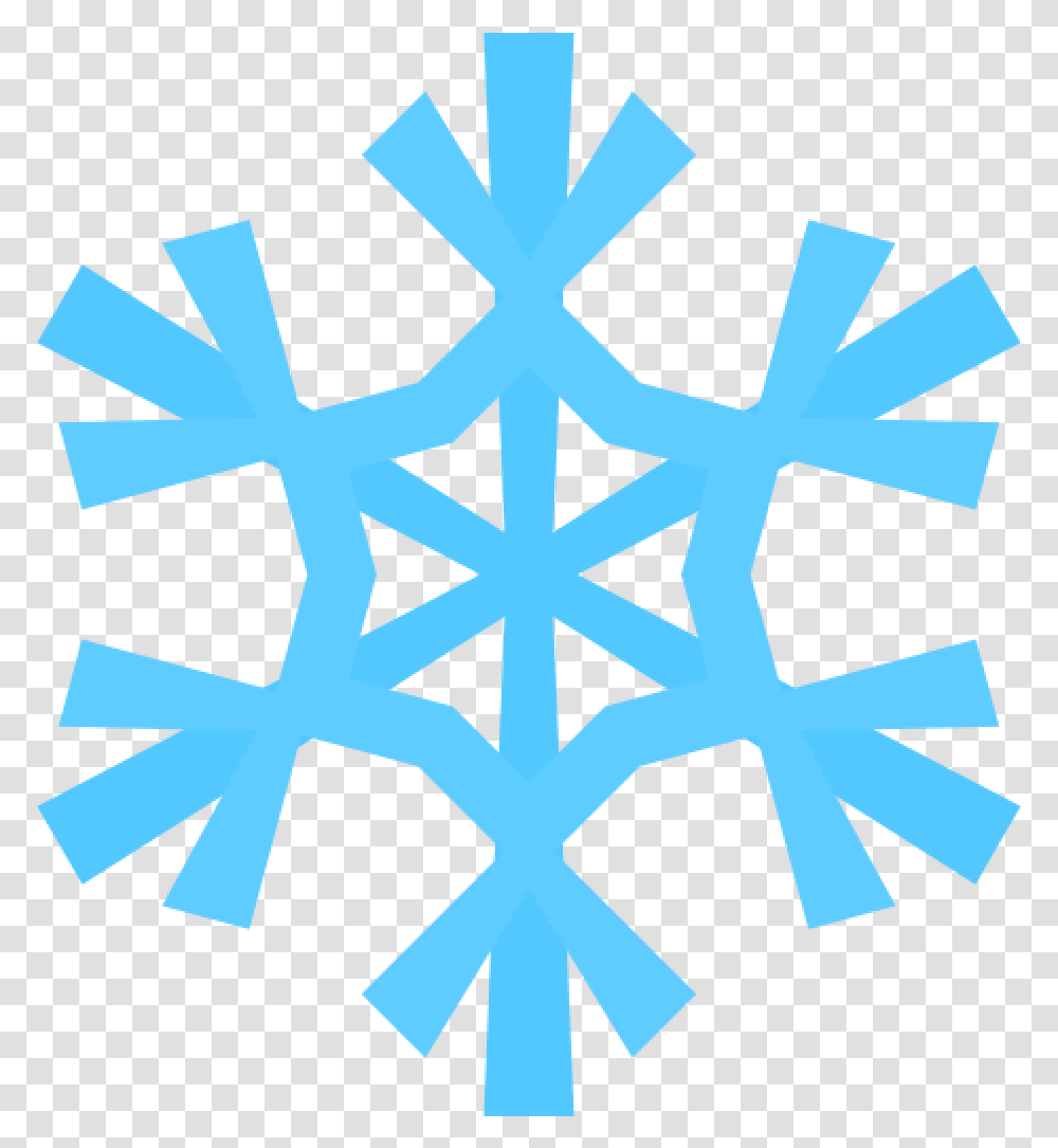 Snowflake Clipart Christmas Snowflake Clipart Clipart, Cross Transparent Png