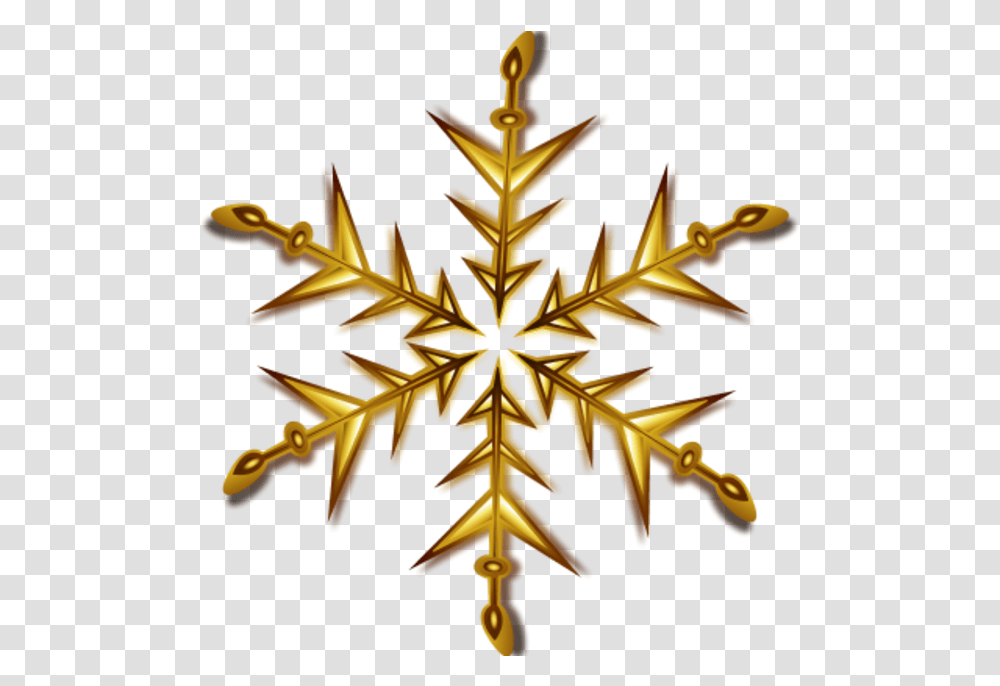 Snowflake Clipart Download Christmas Star File, Cross, Symbol, Gold, Crystal Transparent Png