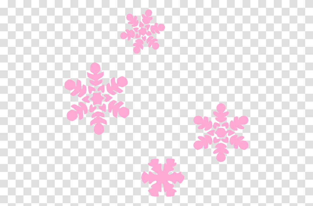 Snowflake Clipart Light Pink, Floral Design, Pattern, Flower Transparent Png