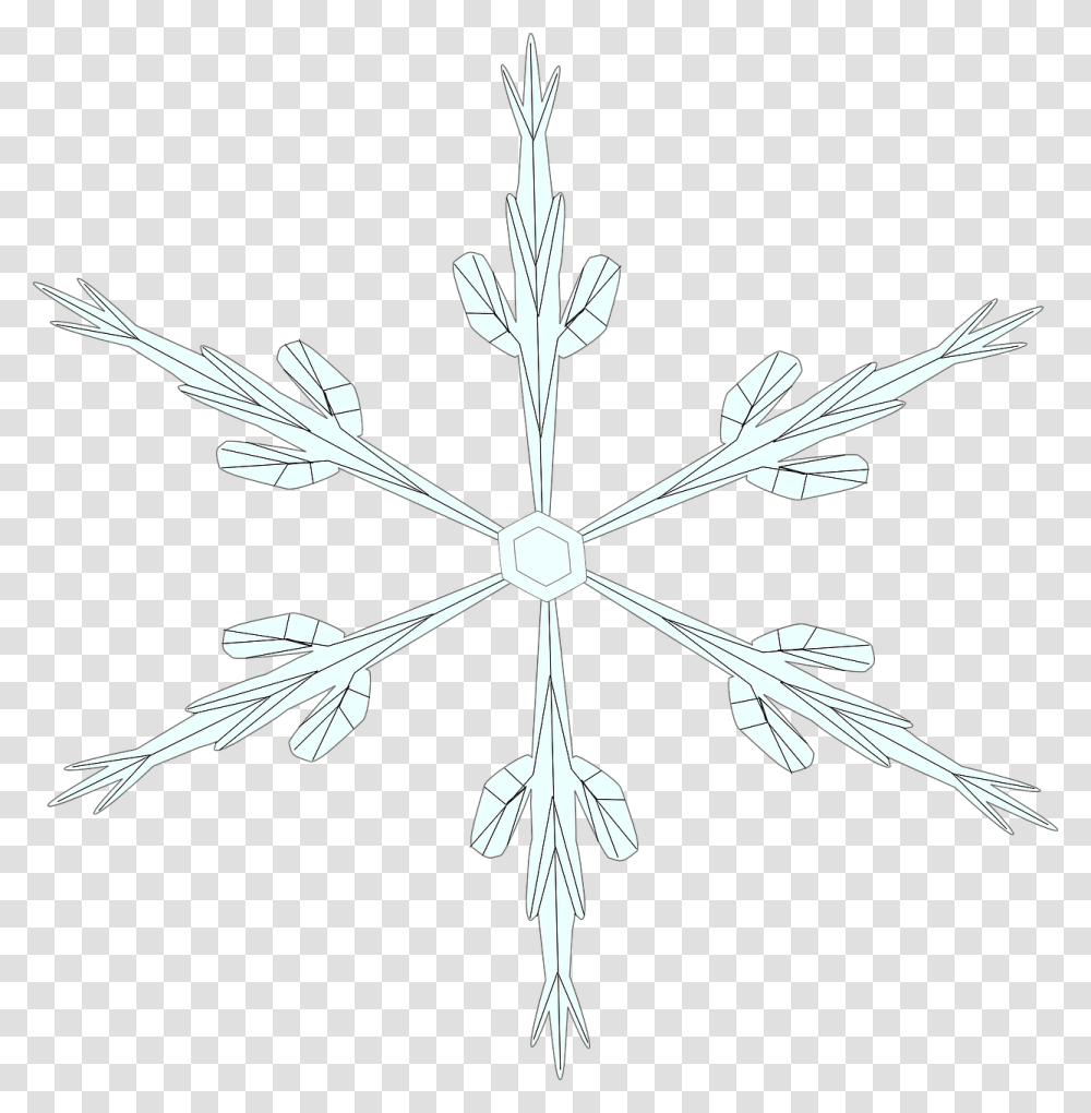 Snowflake Clipart, Spider, Invertebrate, Animal, Arachnid Transparent Png