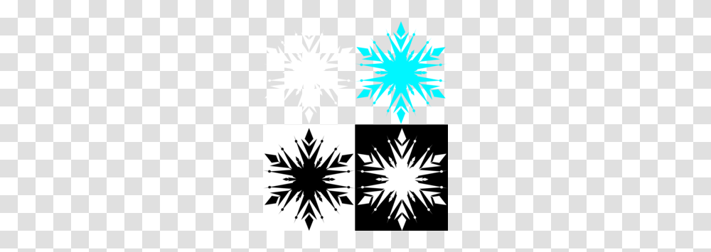 Snowflake Clipart, Stencil, Poster, Advertisement Transparent Png