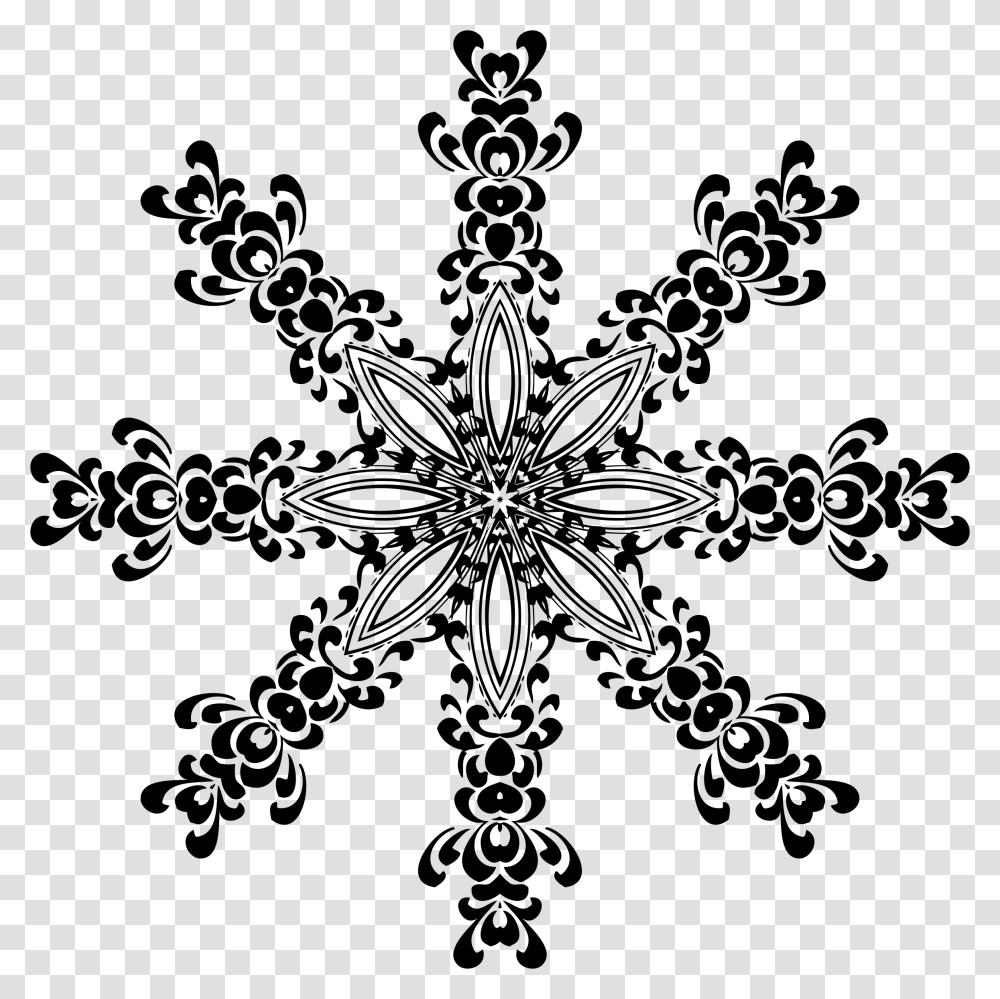 Snowflake Clipart Vintage Clip Art, Gray, World Of Warcraft Transparent Png