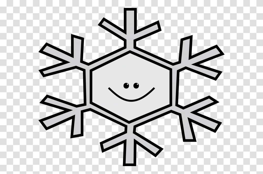 Snowflake, Cross, Stencil Transparent Png