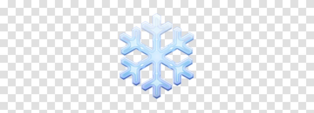 Snowflake Emojis Emoji Snowflakes, Cross, Porcelain Transparent Png