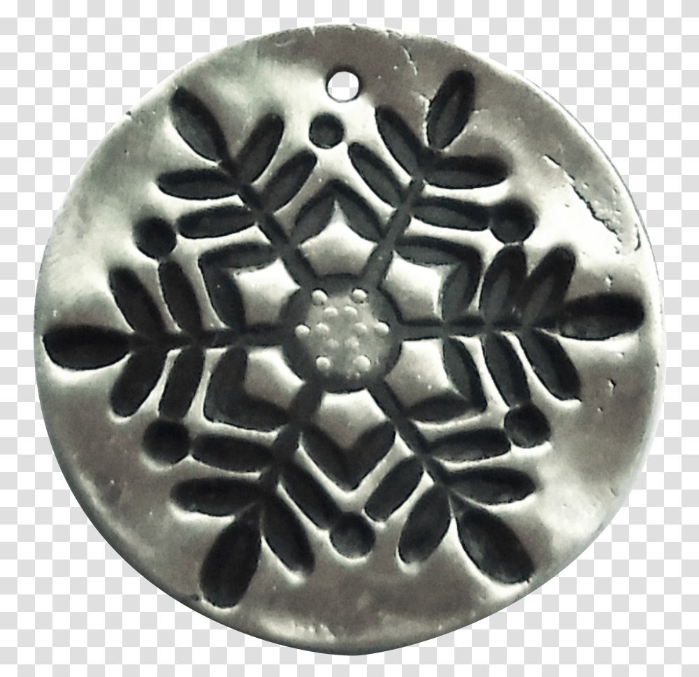 Snowflake Fine Silver Charm Solid, Moon, Outer Space, Night, Astronomy Transparent Png
