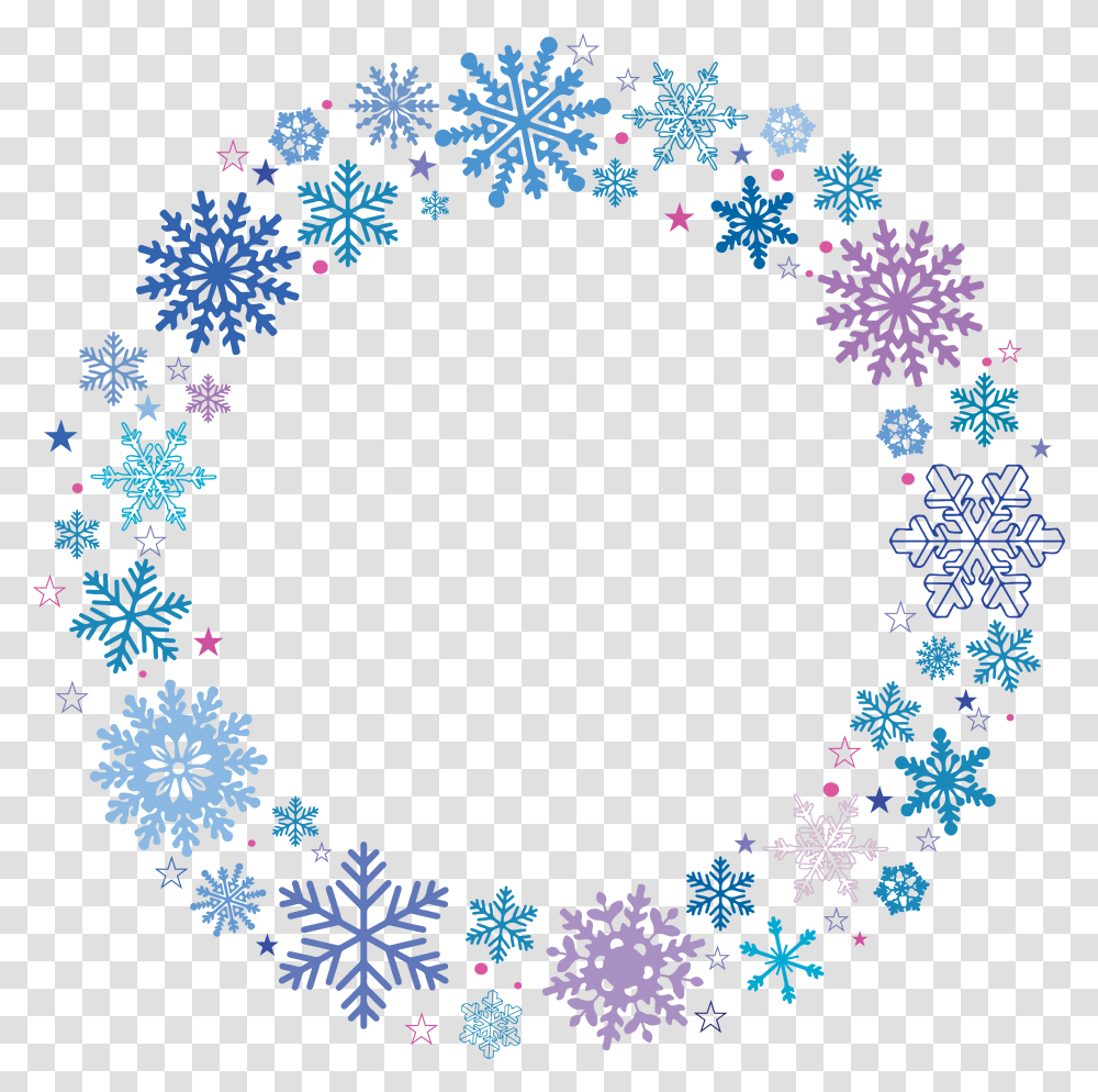 Snowflake Frame Snow Frame, Pattern, Floral Design Transparent Png