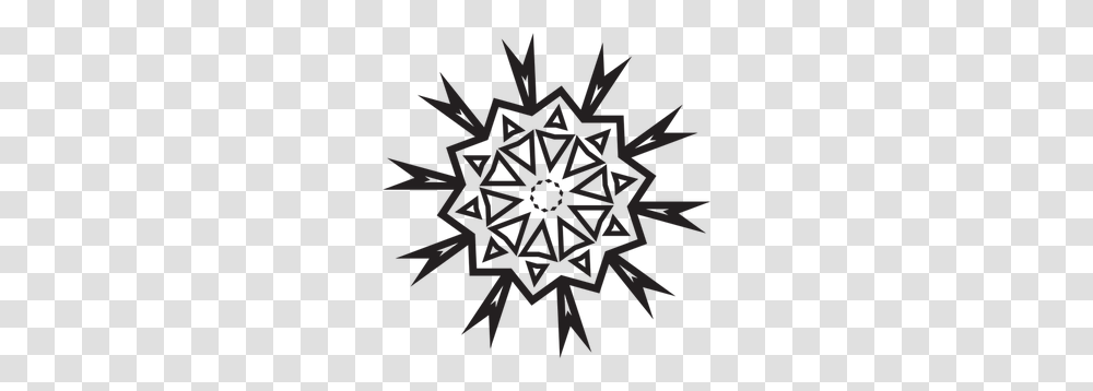 Snowflake Free Clipart, Pattern, Fractal, Ornament Transparent Png