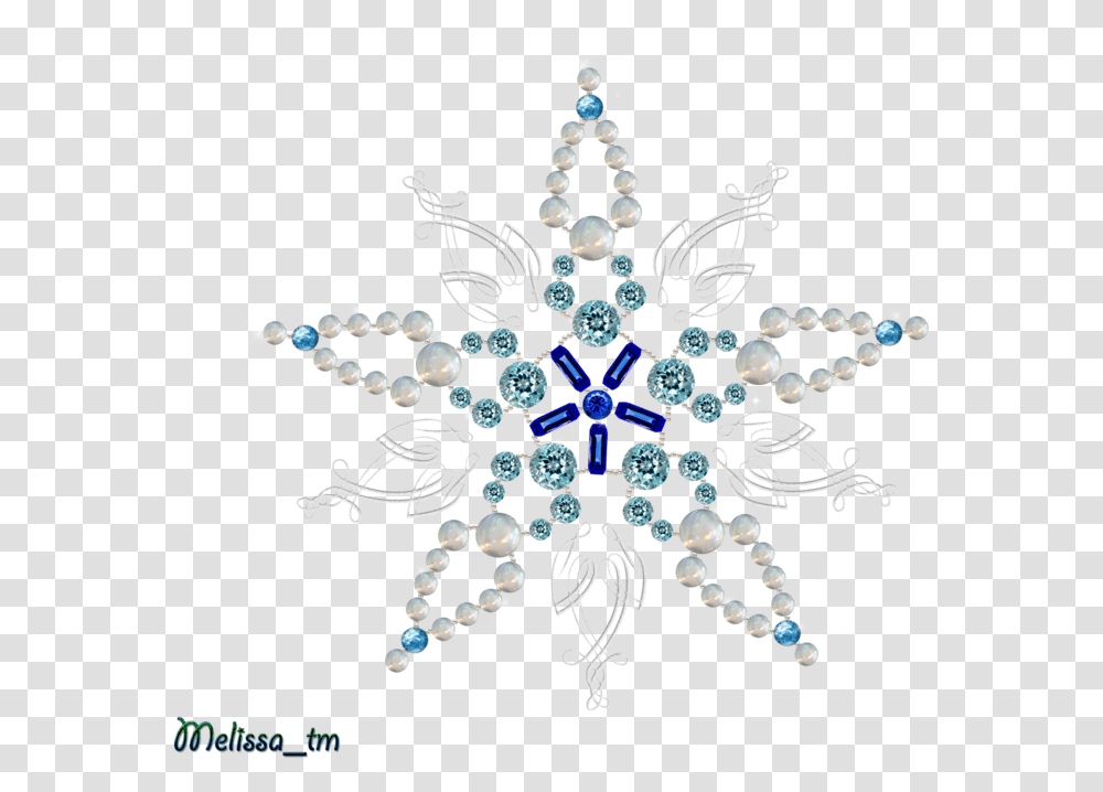 Snowflake From Pearls And Germs By Melissa Tm On Portable Network Graphics, Chandelier, Lamp, Accessories, Accessory Transparent Png