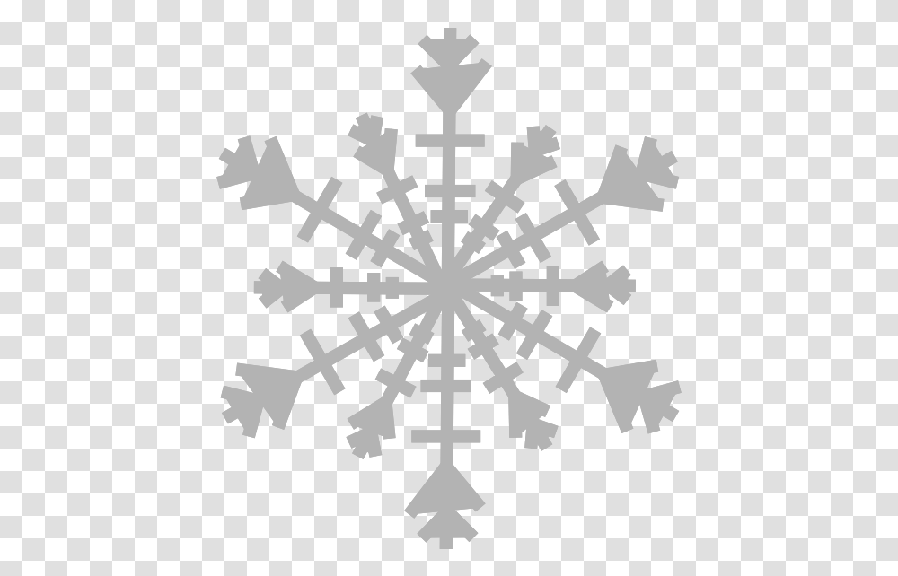 Snowflake Grey Transparent Png