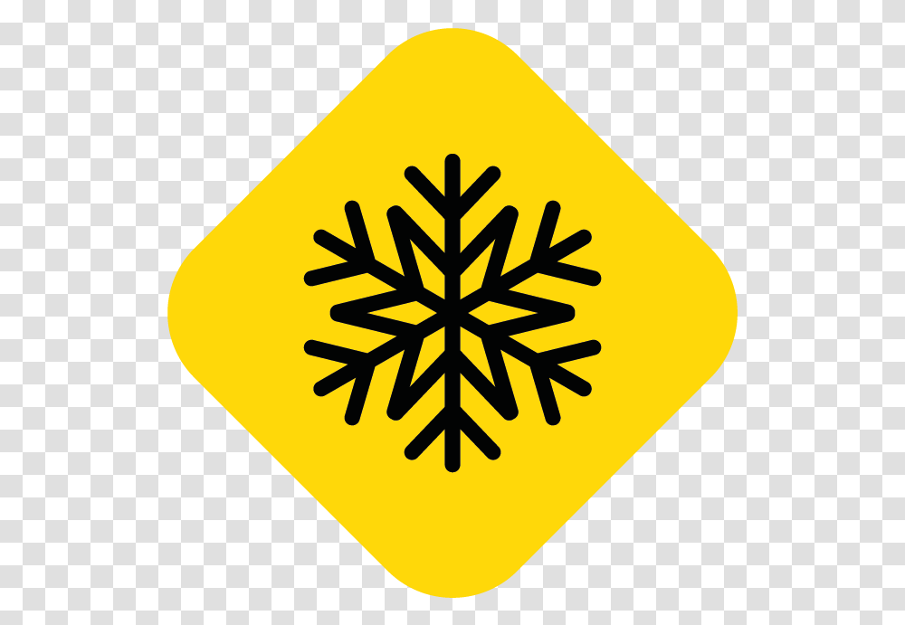 Snowflake Icon, Plant, Label, Sticker Transparent Png