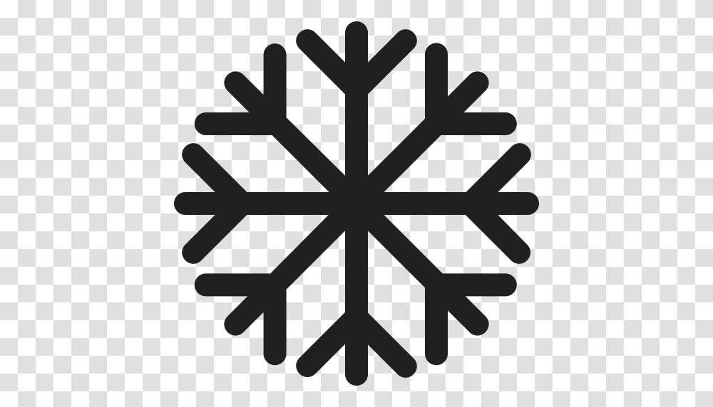Snowflake Icon With And Vector Format For Free Unlimited, Cross Transparent Png
