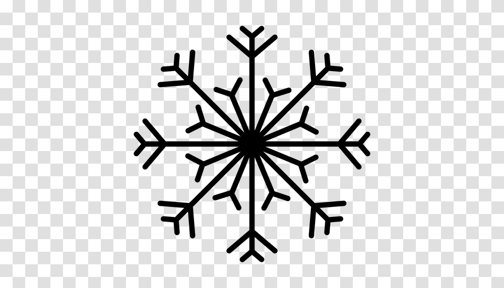 Snowflake Line Arrows And Lines, Cross, Plant, Pattern Transparent Png