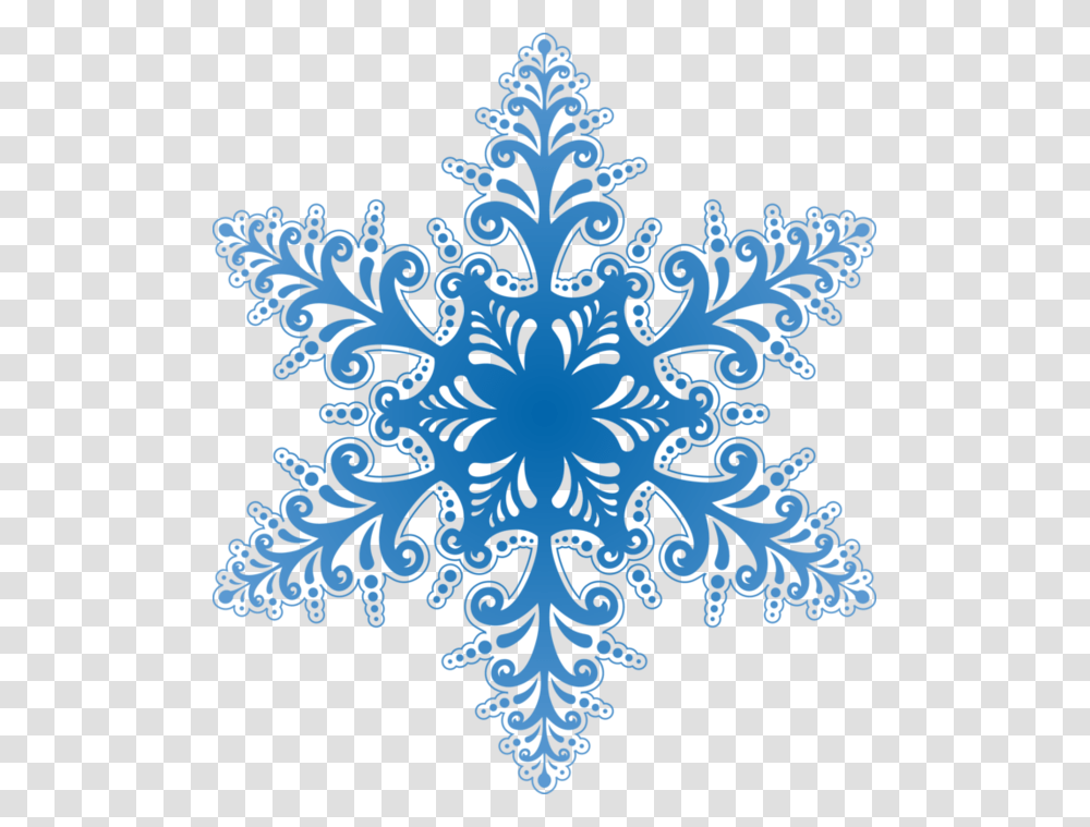 Snowflake, Rug, Pattern, Ornament, Fractal Transparent Png